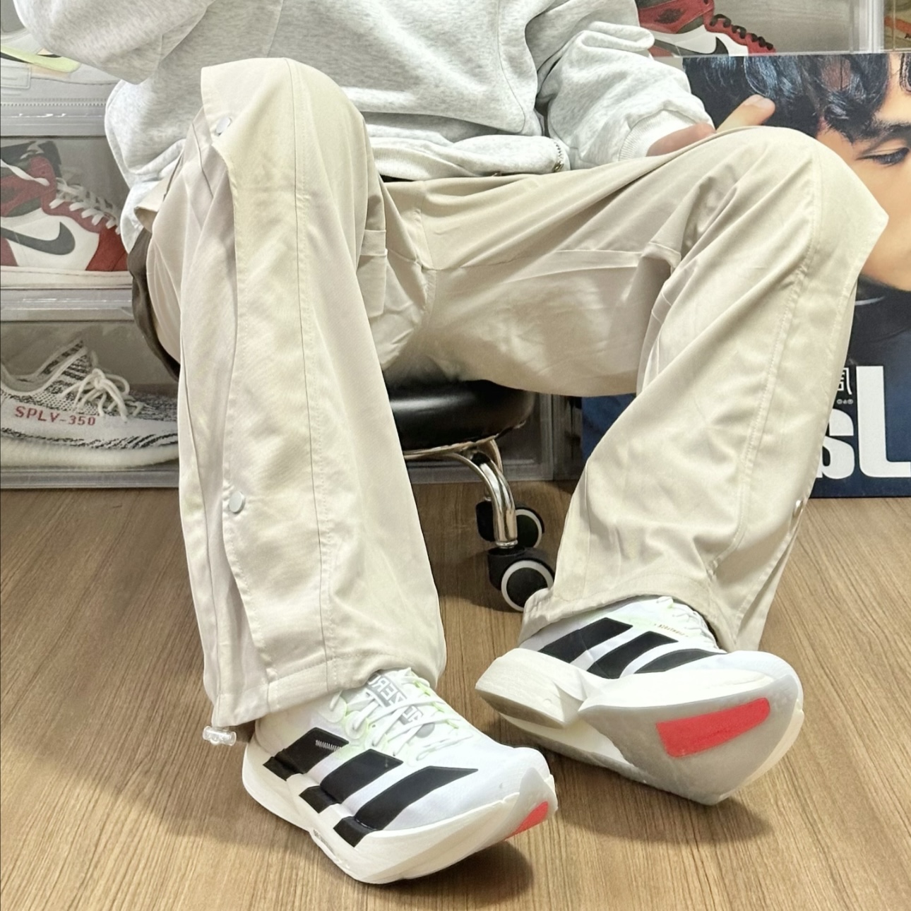 รุ่นใหม่ adidas Adizero Adios Pro 4 รองเท้าวิ่งลำลอง JR6372/JR6364 ...