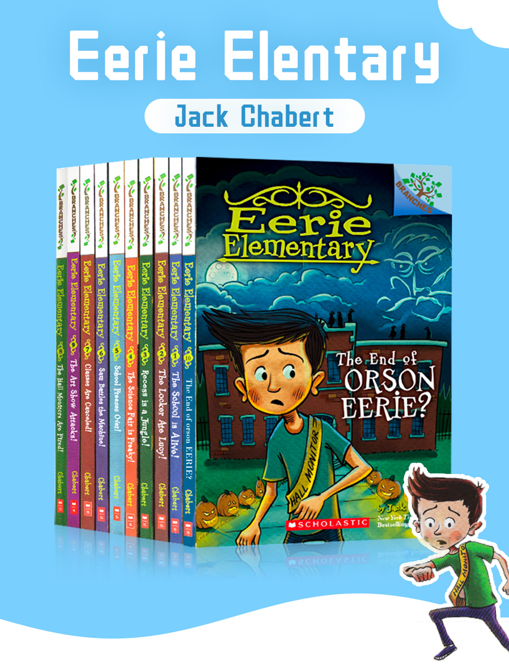 10 Books/Set Eerie Elementary The School Is Alive Children English ...