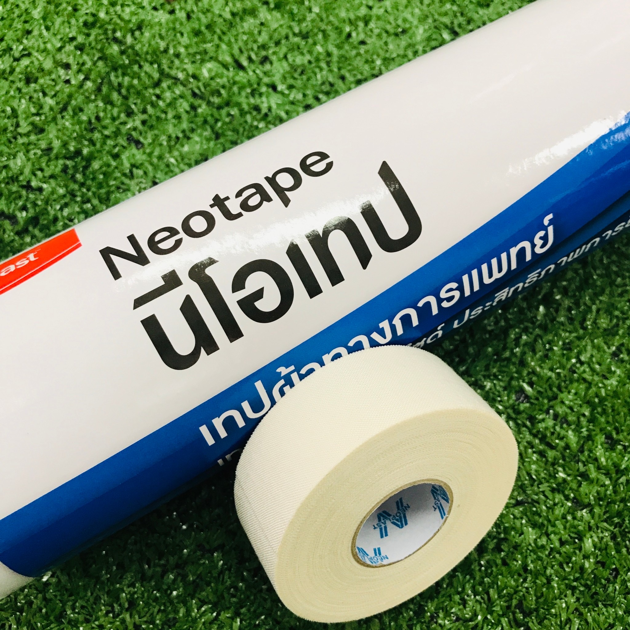 Neotape เทปล็อกข้อ นีโอเทปของแท้ ขนาดเทปความกว้าง1 นิ้ว ใน 1 หลอด บรรจุ ...
