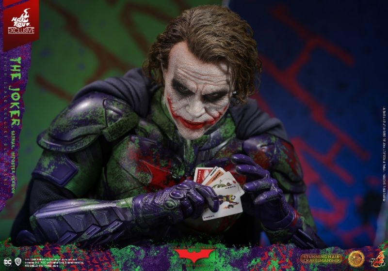 Tête Hot Toys Joker Artisan Edition Imposter - MMS752AE - Échelle 1:6 - Neuve