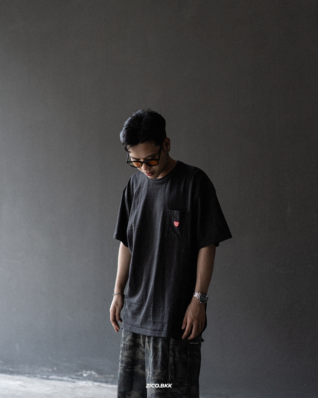 HumanMa Pocket T-Shirt | Shopee Thailand