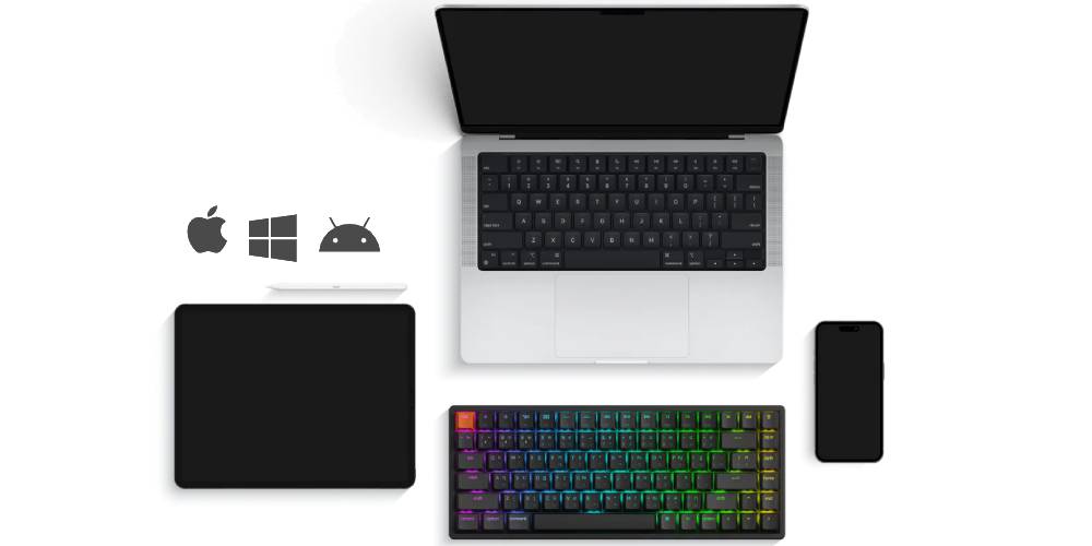 คีย์บอร์ดเกมมิ่ง Keychron K2X Hot-Swappable QMK/VIA RGB Backlight by ...