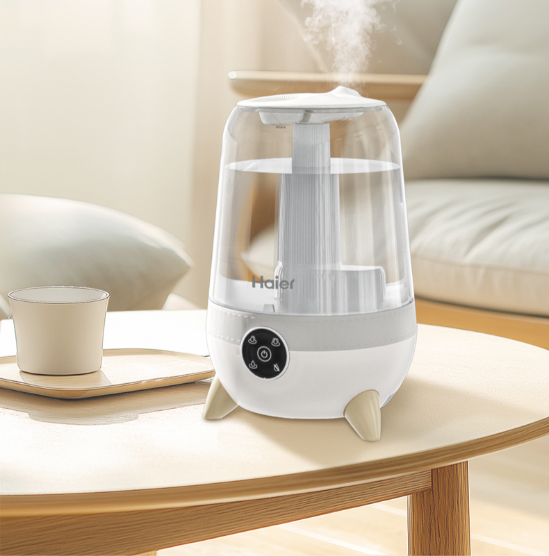 Haier Ultrasonic Humidifier เครื่องพ่นไอน้ำอโรม่า เครื่องทำความชื้นระบ ...