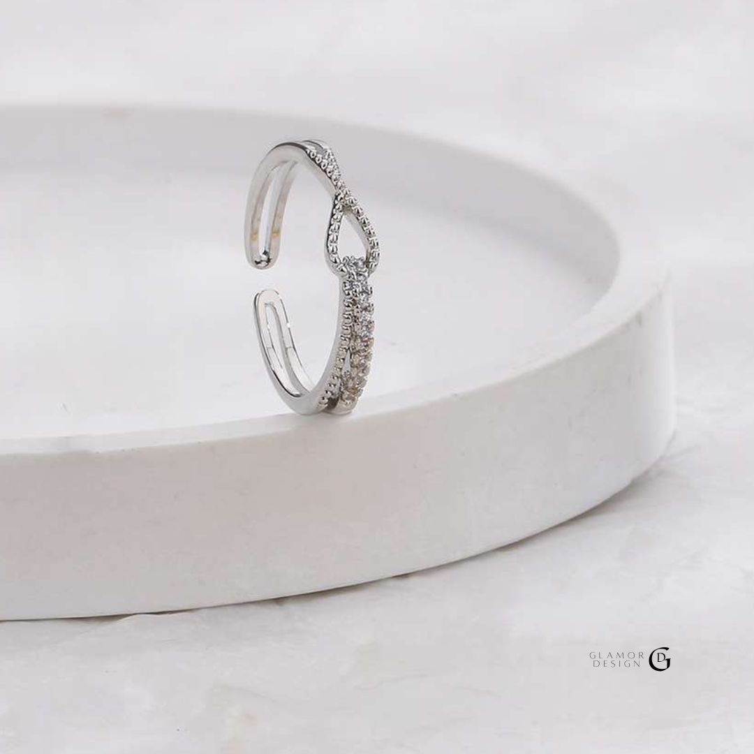 GLAMOR แหวน Particular Ring แหวนแฟชั่น แหวนเงินแหวนเรียบๆ ของขวัญ ...