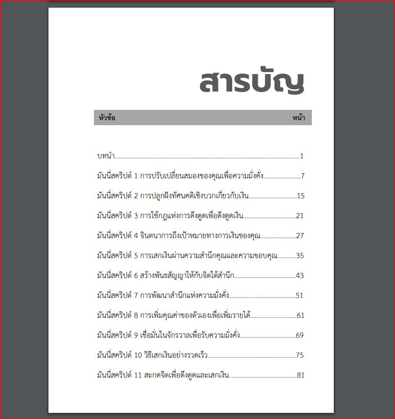 หนังสือ Money Script สะกดจิตเสกเงินด้วยมันนี่สคริปต์ โดย CoachWanchai ...