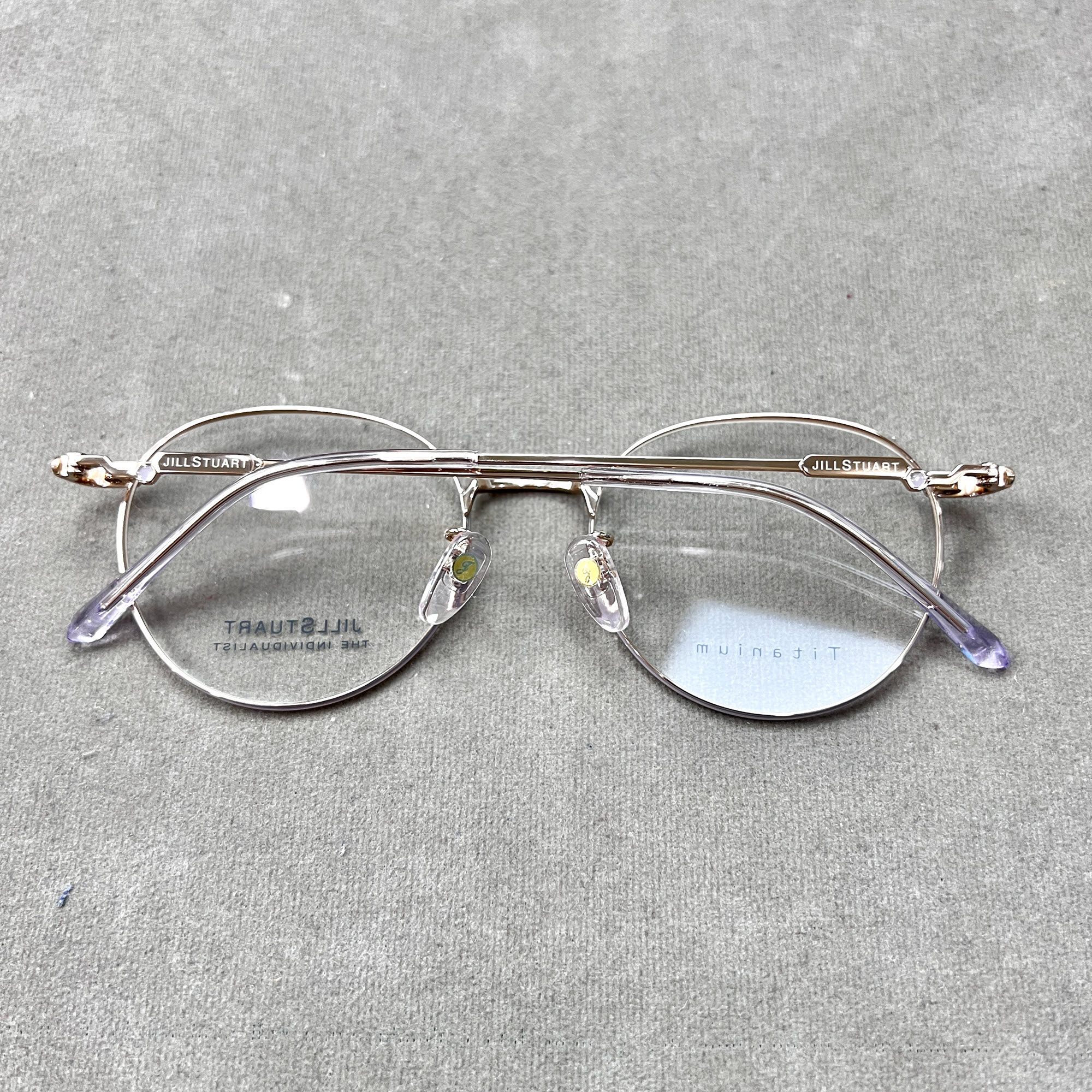JILL STUART กรอบแว่นสายตา รุ่น ALPHA JL33076 C01 C02 C03 [Metal/β ...
