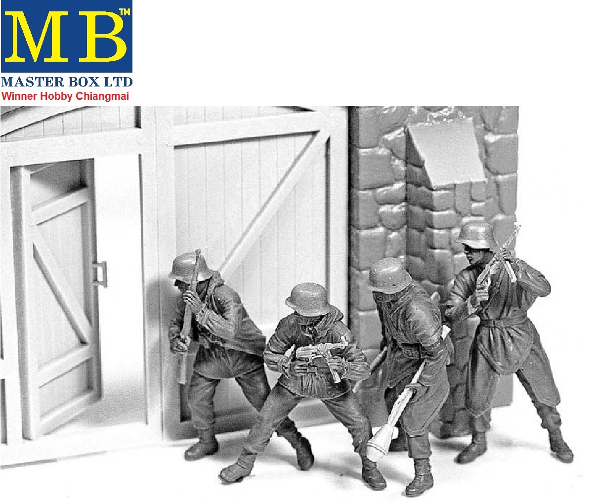 โมเดลฟิกเกอร์ Master Box 3584 German Infantry, Western Europe (1944 ...