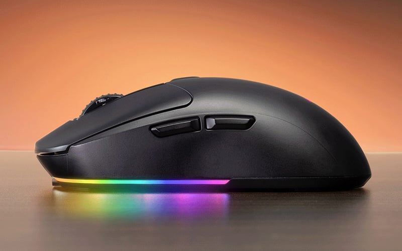 MOUSE (เมาส์) EGA TYPE M13 RGB GAMING (BLACK) | Shopee Thailand