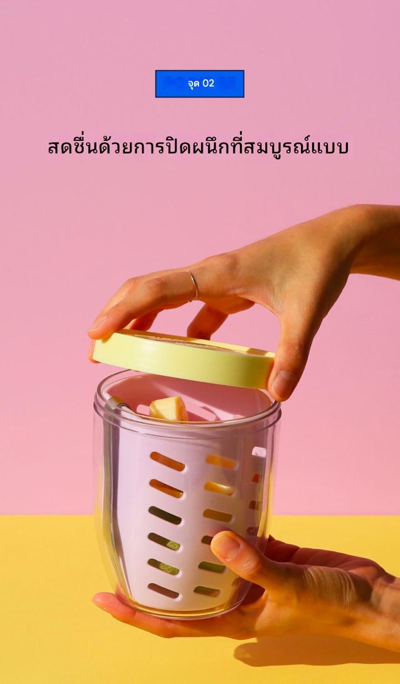 [Living Creator] Korea-Made Fruit & Salad Storage Container “Keeper Pot ...