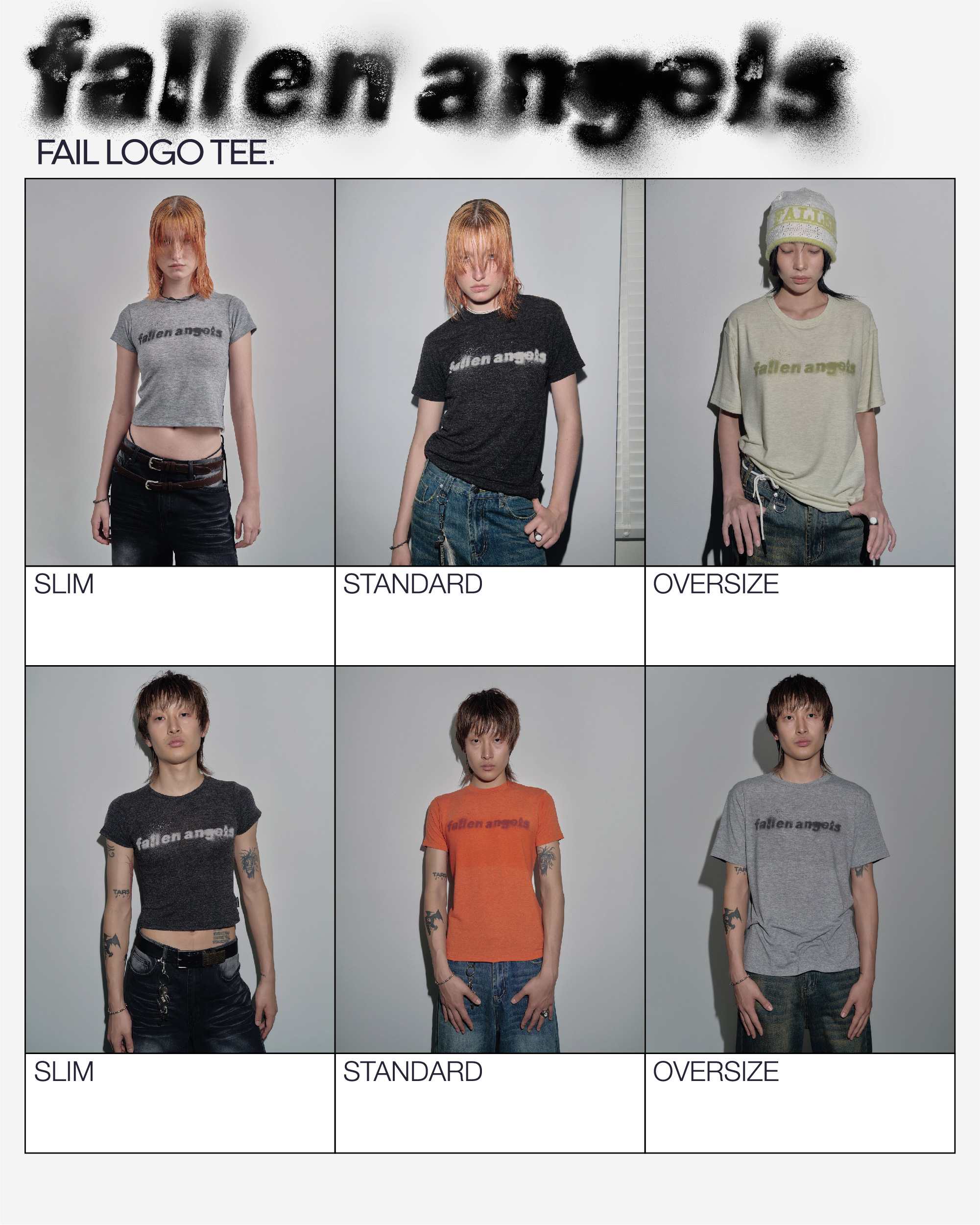 fallen angels FAIL LOGO TEE | Shopee Thailand