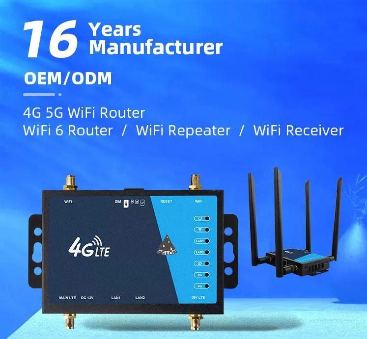 4G Wireless Router 300Mbps Set High Performance Industrial Grade ...