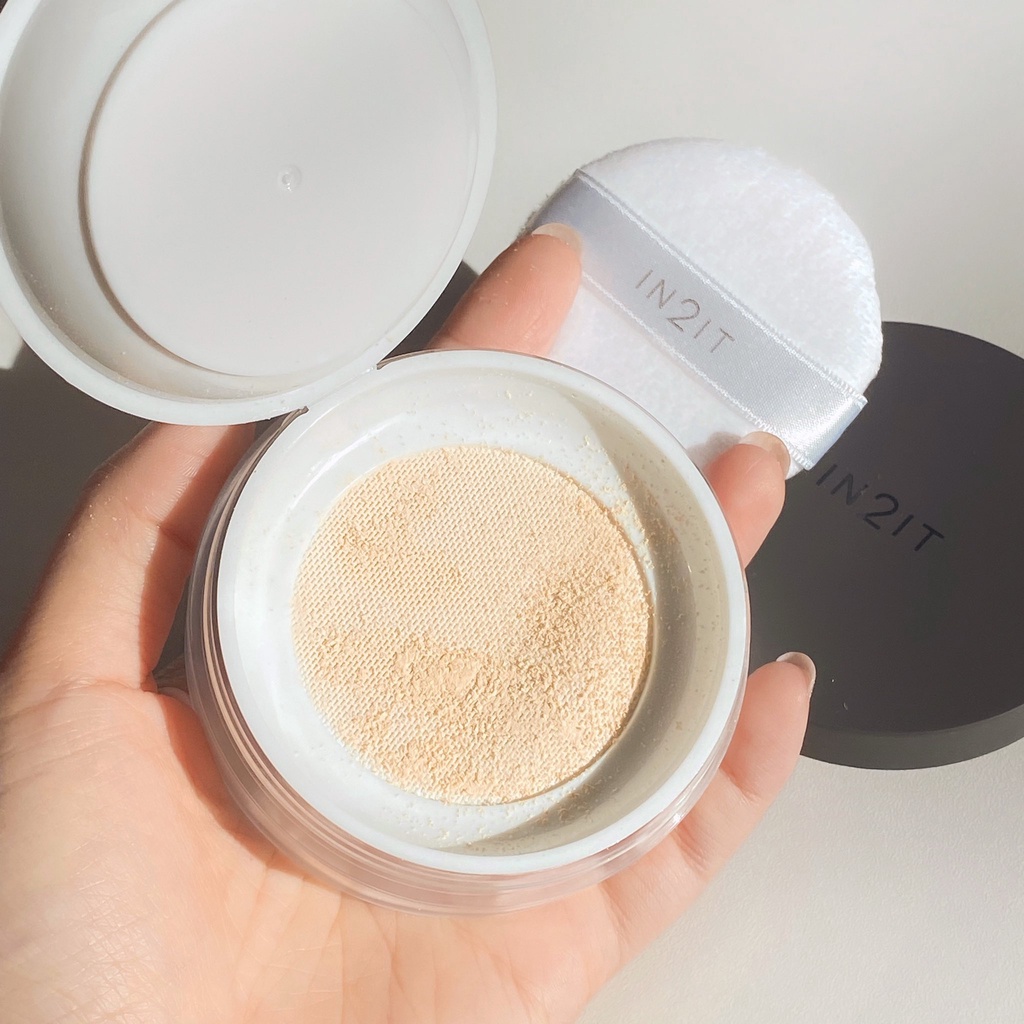 IN2IT แป้งฝุ่นโปร่งแสงผสมชิมเมอร์ ผิวโกลว์ / ผิวแมท Skinlucent Luminous ...