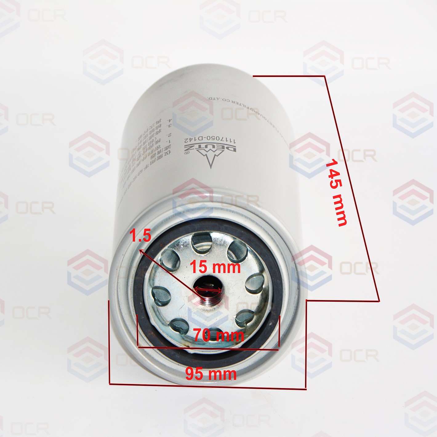 อะไหล่รถตัก wheel loader XCMG รุ่น รถบด XS263 กรองโซล่า Fuel Filters ...