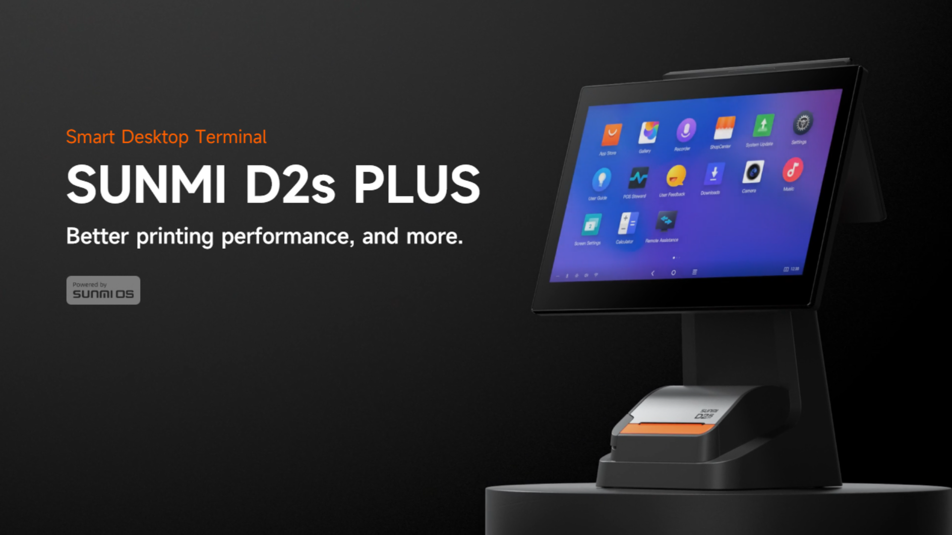 SUNMI D2splus Dual 2จอ15.6+10.1เครื่องคิดเงินพร้อมระบบขายหน้าร้านใช้งาน ...