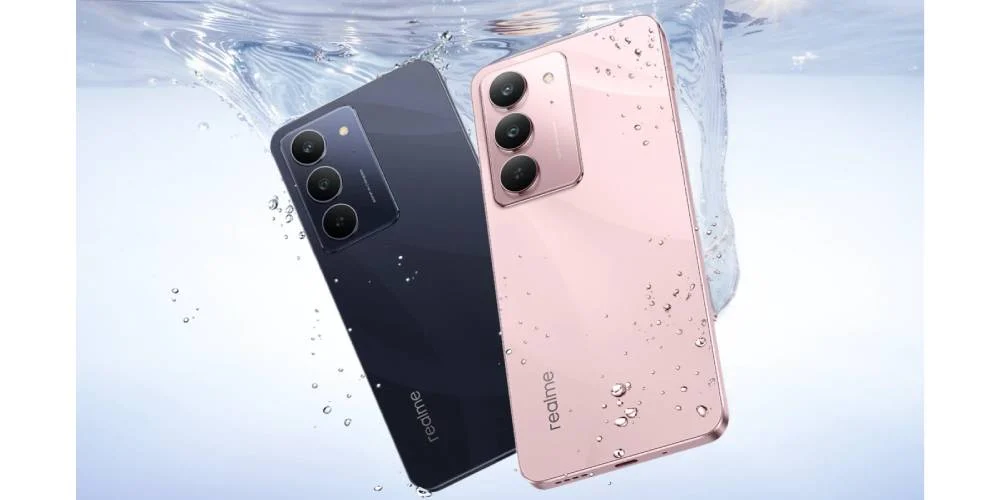 สมาร์ทโฟน REALME C75x 6+128 GB (RMX5020) กันน้ำกันฝุ่น จอrefresh rate ...