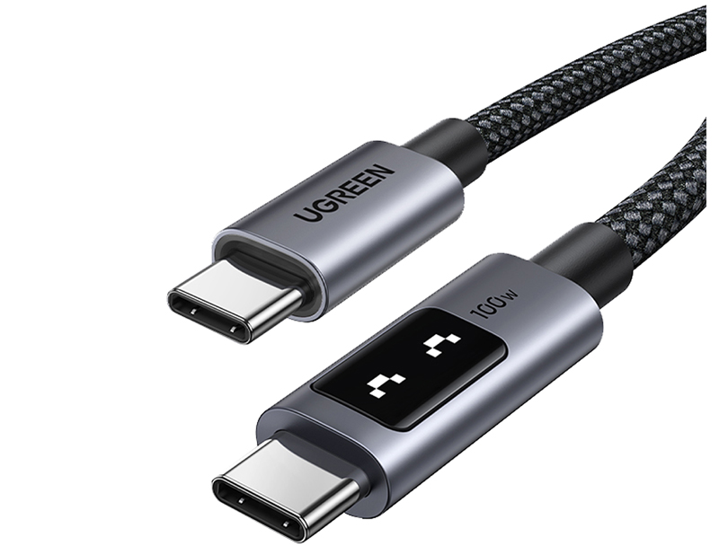 สายชาร์จ Ugreen USB-C to USB-C Cable Nylon 100W by Studio7 | Shopee ...