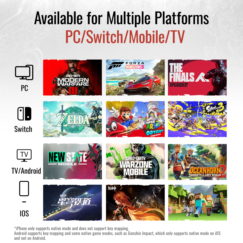 FLYDIGI Apex 4 Black Myth : Wukong  Multi-Platform Controller PC / Windows, Nintendo Switch, Android, iOS(MFi)