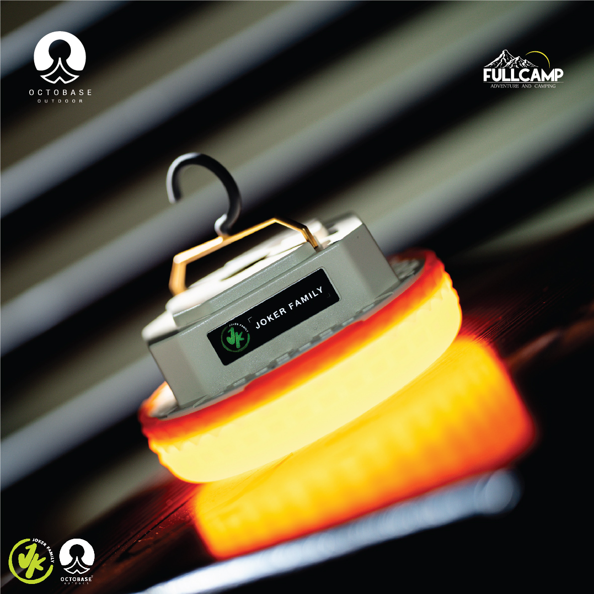 Octobase LED Mini UFO x Joker Family - Limited Edition - ไฟแคมป์ปิ้ง,ไฟ ...