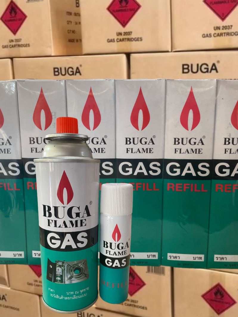 แก๊สกระป๋อง บูก้า BUGA FLAME GAS แก๊สกระป๋อง | Shopee Thailand