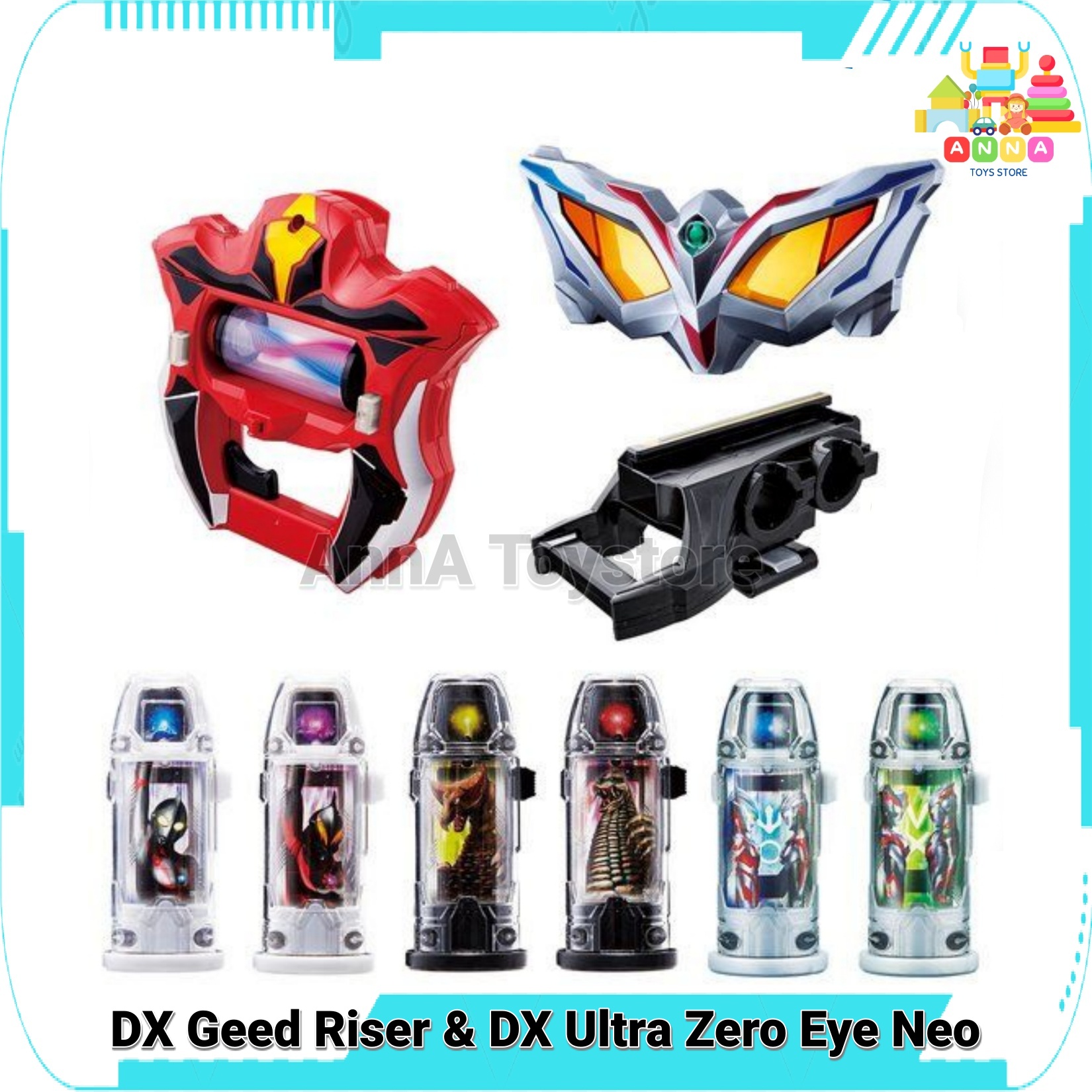 DX Geed Riser & DX Ultra Zero Eye Neo ที่แปลงร่าง อุลตร้าแมน จี๊ด ...