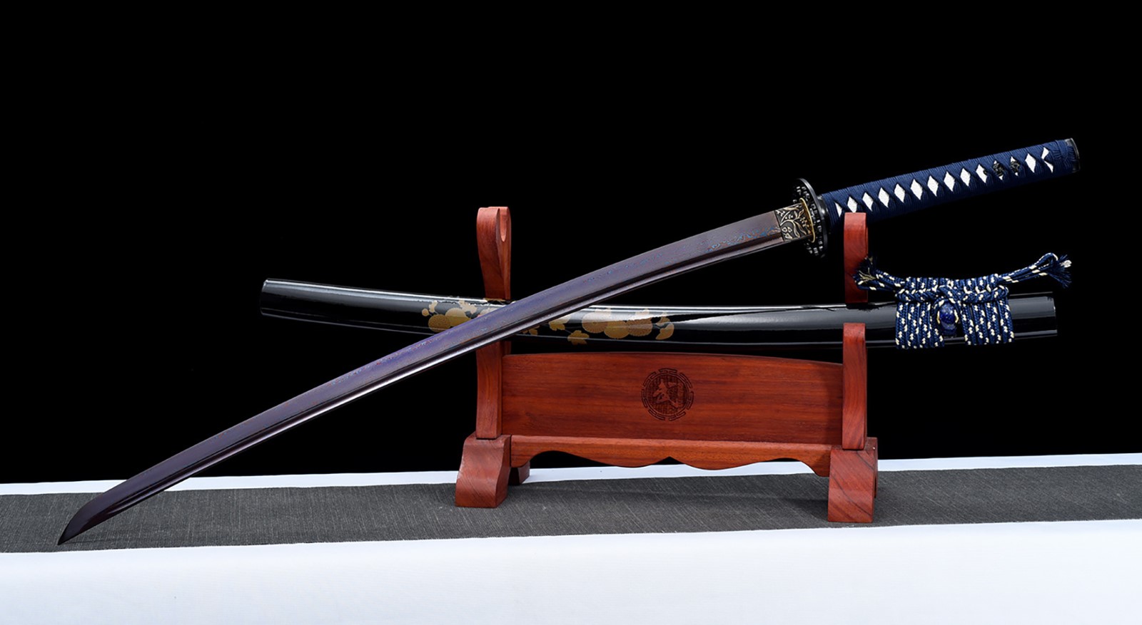Japan ดาบซามูไร นักรบ ญี่ปุ่น Samurai Damascus Sword 武士 Katana วัสดุ ...