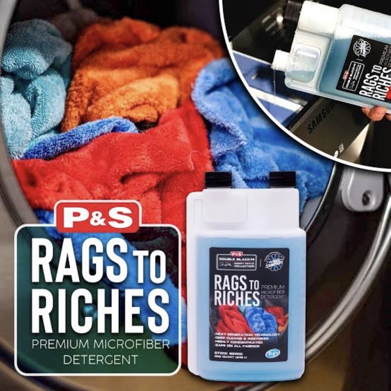 P&S Rag To Riches 32oz น้ำยาซักผ้าไมโครไฟเบอร์ | Shopee Thailand