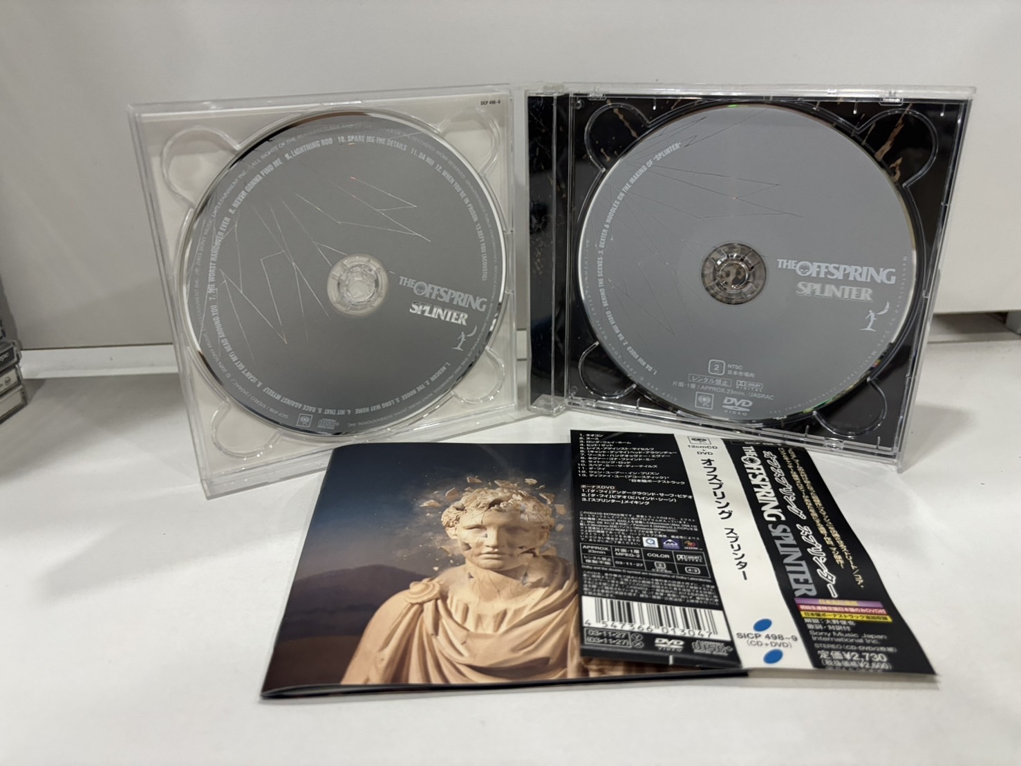 1 CD+1DVD MUSIC ซีดีเพลงสากล THE OFFSPRING SPLINTER (B17D162) | Shopee ...