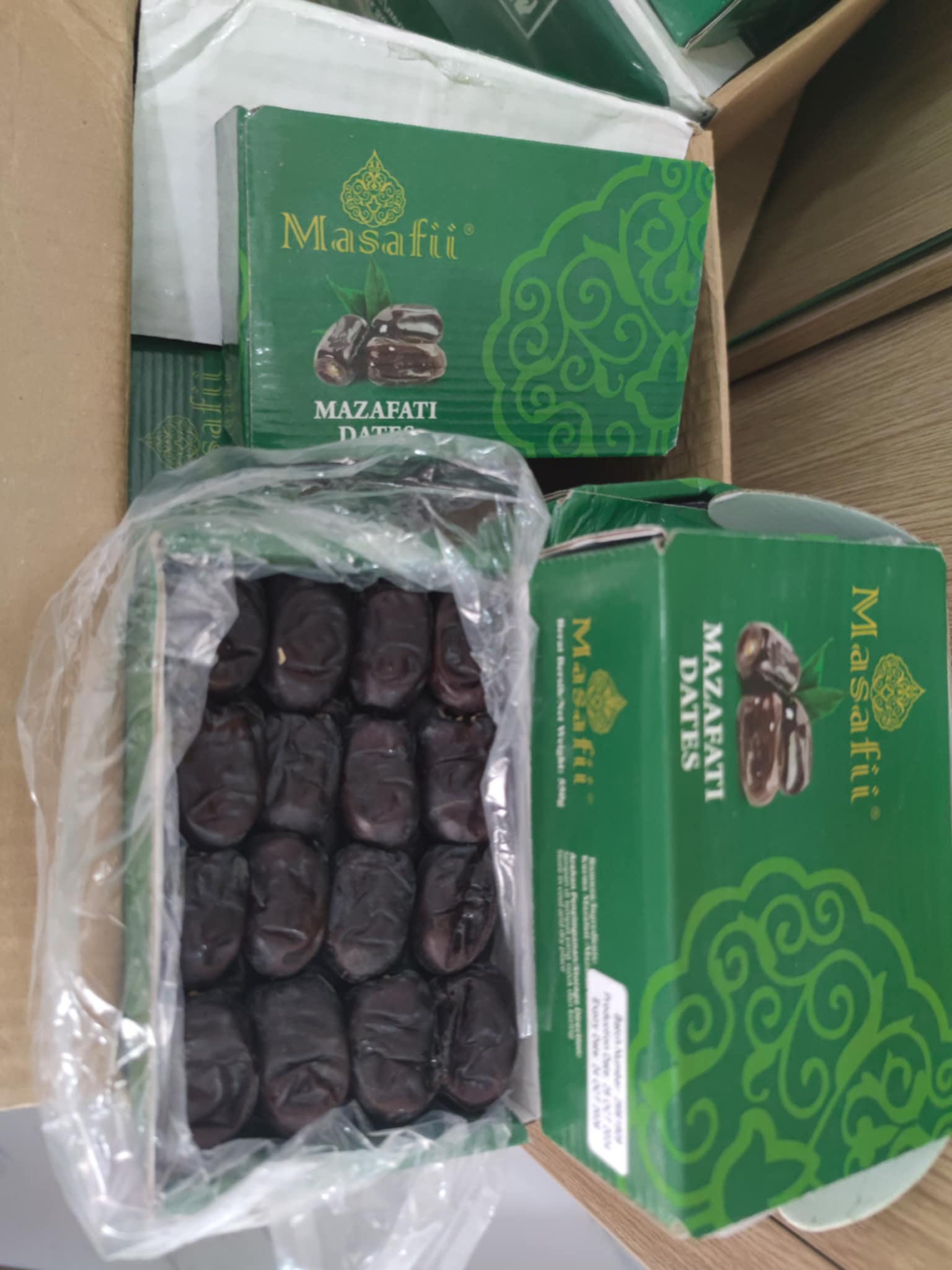 อินทผลัมมาซาฟาตี (มาดู) ยี่ห้อ MASAFII ขนาดกล่อง 600 กรัม #Ramadan # ...