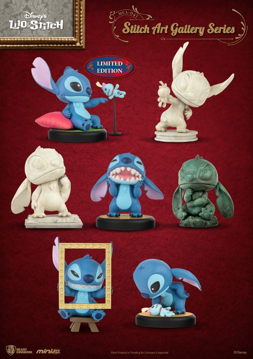 🍉🍉ยกbox 1530฿ 🍉🍉Disney Stitch สติช ดิสนีย์ miniso งานแท้💯 กล่องสุ่ม ...