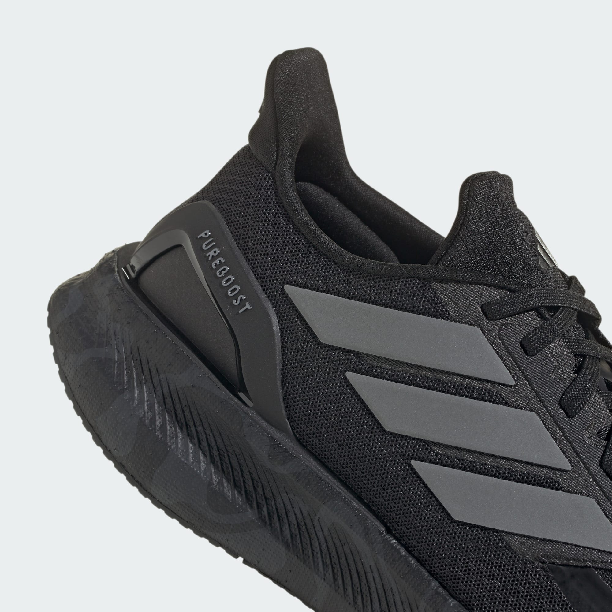 Adidas รองเท้าวิ่งผู้ชาย Pureboost Light 24 | Core Black/Iron Metallic ...