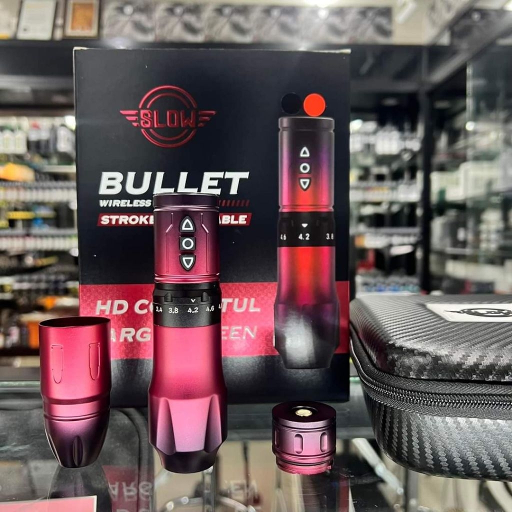 เครื่องสักลาย SLOW BULLET เครื่องสักลายไร้สาย ของแท้ | Shopee Thailand