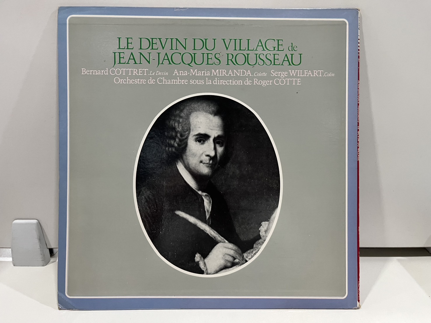 1LP Vinyl Records แผ่นเสียงไวนิล LE DEVIN DU VILLAGE DE JEAN-JACQUES ...