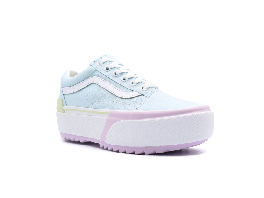 VANS VN0A4U1524D Old Skool Stacked (Pastel) multi/true white