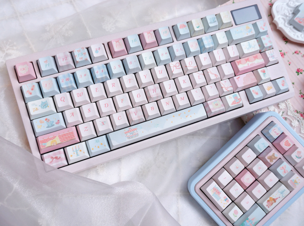Firework Castle Keycap PBT Cherry Profile 138 keys ปุ่มกด คีย์บอร์ด ...