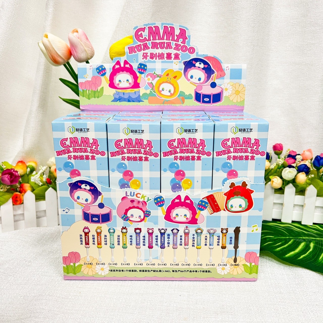 พร้อมส่งในไทย กล่องจุ่ม EMMA Toothbrush Surprise Case แปรงสีฟัน Emma ...