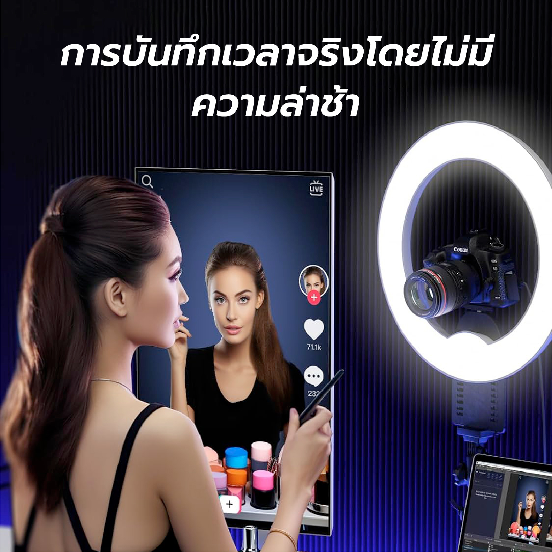 Idigital การ์ดจับภาพวิดีโอ Video Capture Card, Type C / USB3.0, 4K 60Hz ...
