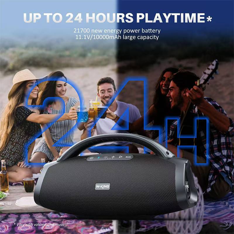W-king D20 ลำโพงบลูทูธ รุ่นใหม่ล่าสุด กำลังขับ 200W เบสแน่น กันน้ำiPX6 ...