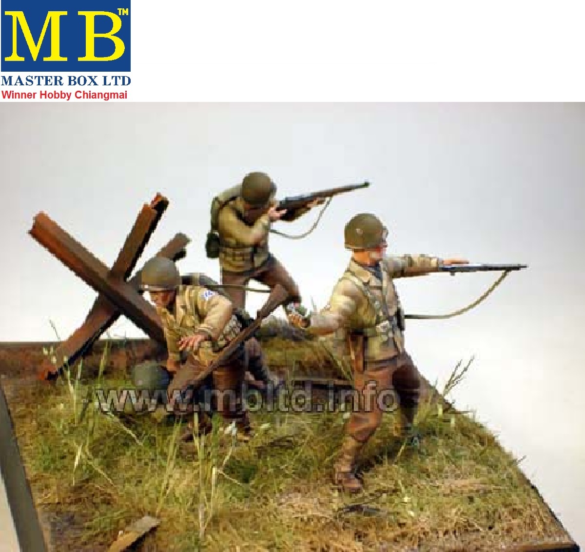 โมเดลฟิกเกอร์ Master Box 3521 US infantry 1/35 | Shopee Thailand