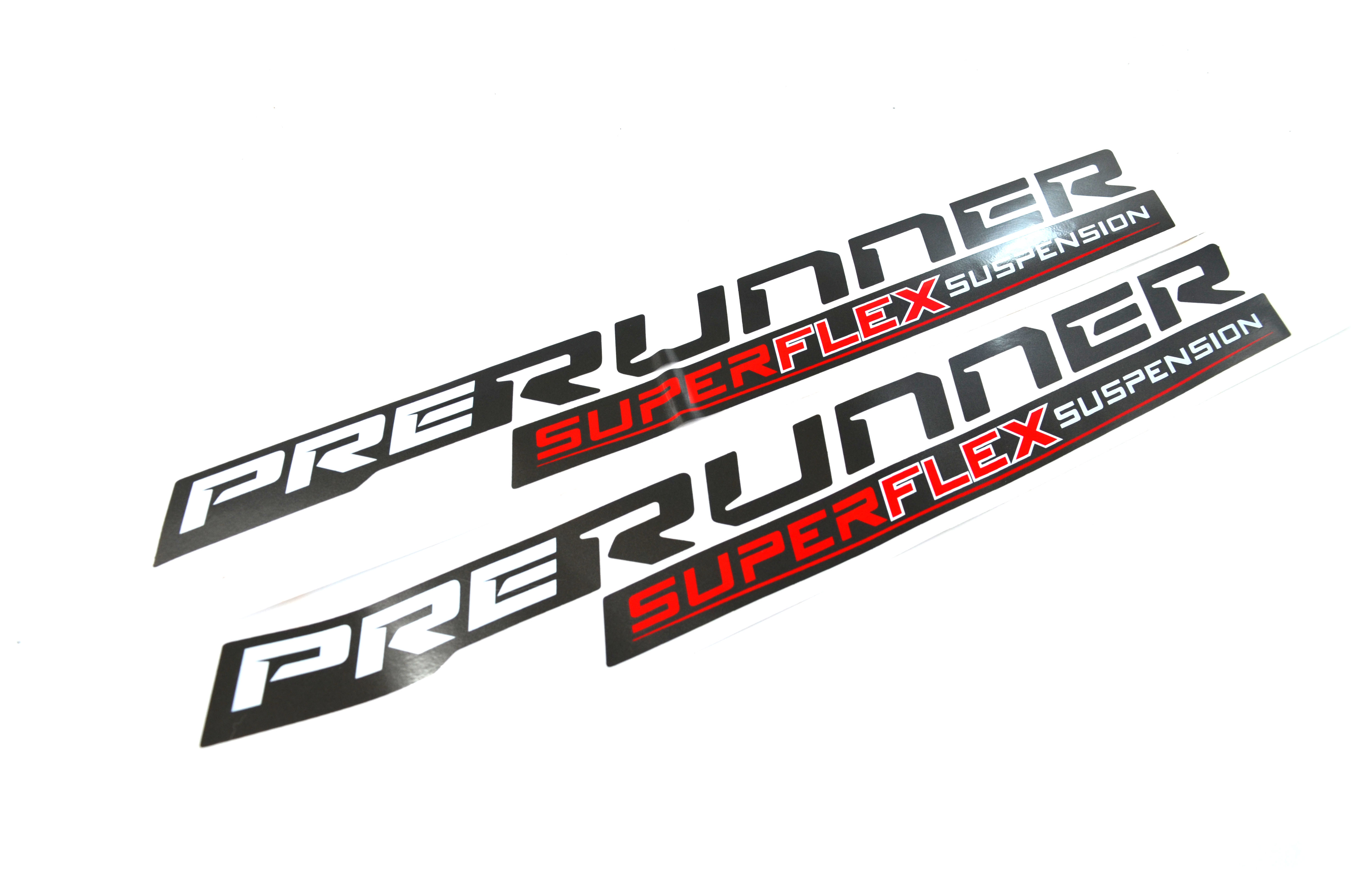 sticker 4x4 diff lock super flex suspension + sticker PRERUNNER SUPER ...