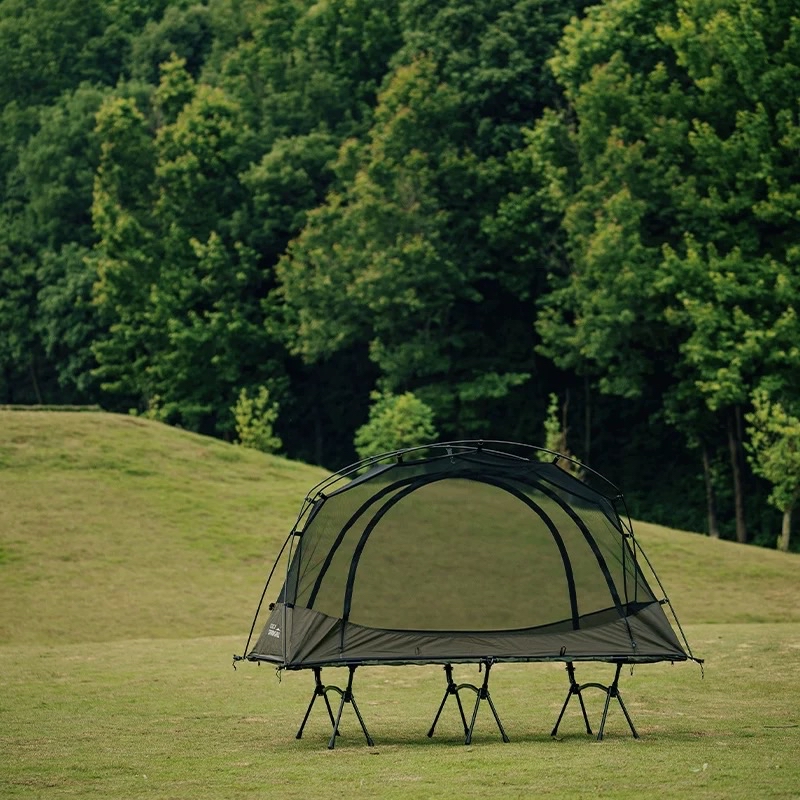 GOOUT SPRINGHILL เต็นท์ cot นอนเดี่ยว ขนาด 190x72x102 cm ผ้า TC ระบาย ...