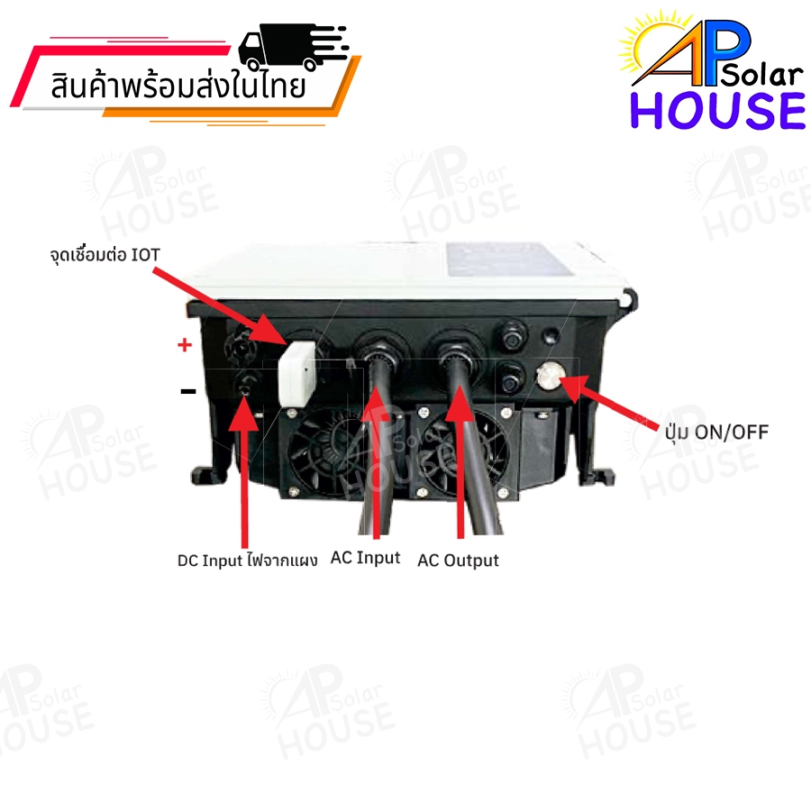 Easy Box Handuro อินเวอร์เตอร์โซล่าไฮบริด ผสมไฟโซล่าเซลล์และไฟบ้าน DC ...