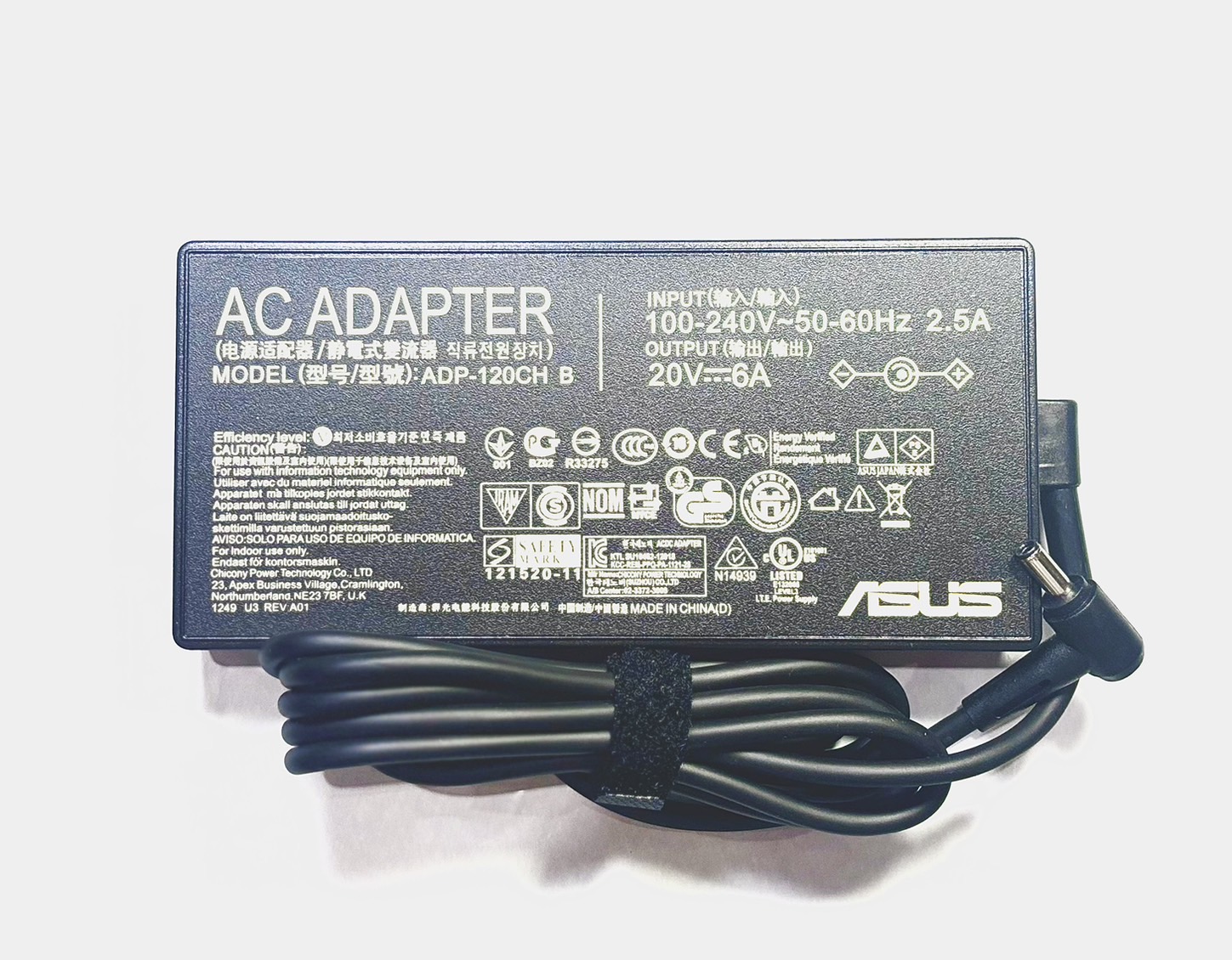 AO ASUS 20V 6A PLUG (4.5 * 3.0 MM) ORI