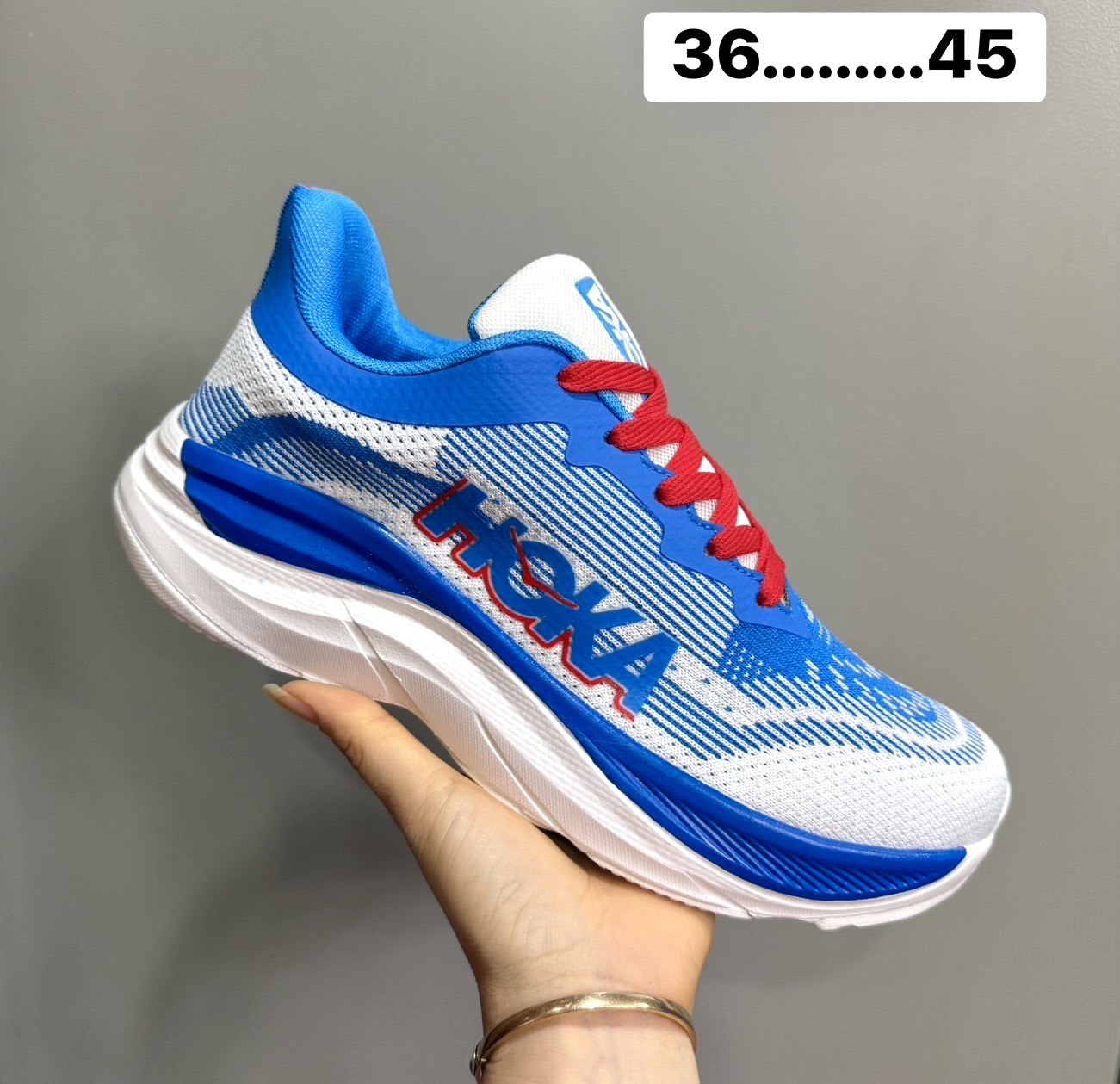 H0ka One Sky Flow รองเท้าผ้าใบ Sz.36-45 Eu ใส่สบาย พื้นหนานุ่ม มีเก็บ ...