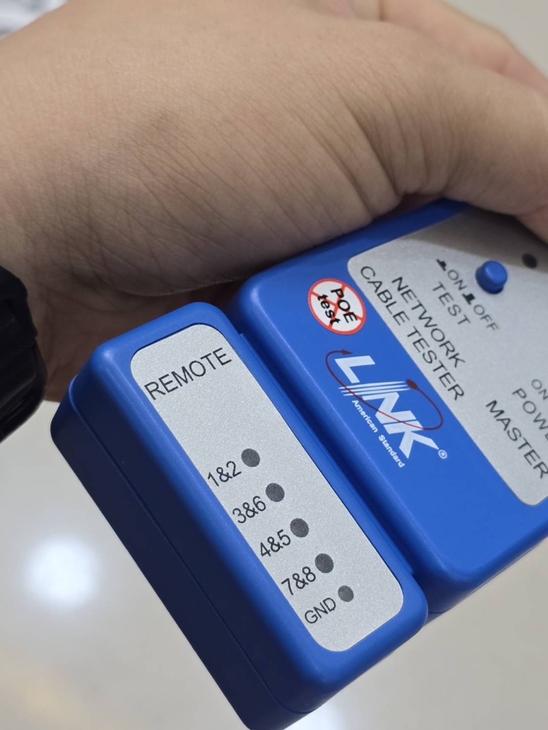 LINK UTP Cable Testers Quickly test by auto Scanning เครื่องเช็คสายแลน ...