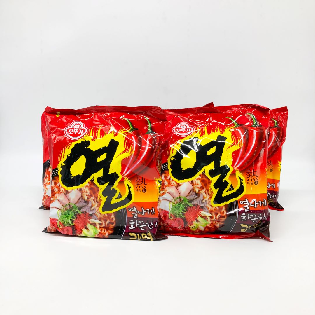 รามยอนเกาหลีแพ็ค โอโตกิ ยอล รามยอน YEUL RAMEN บะหมี่กึ่งสำเร็จรูป 열라면 ...