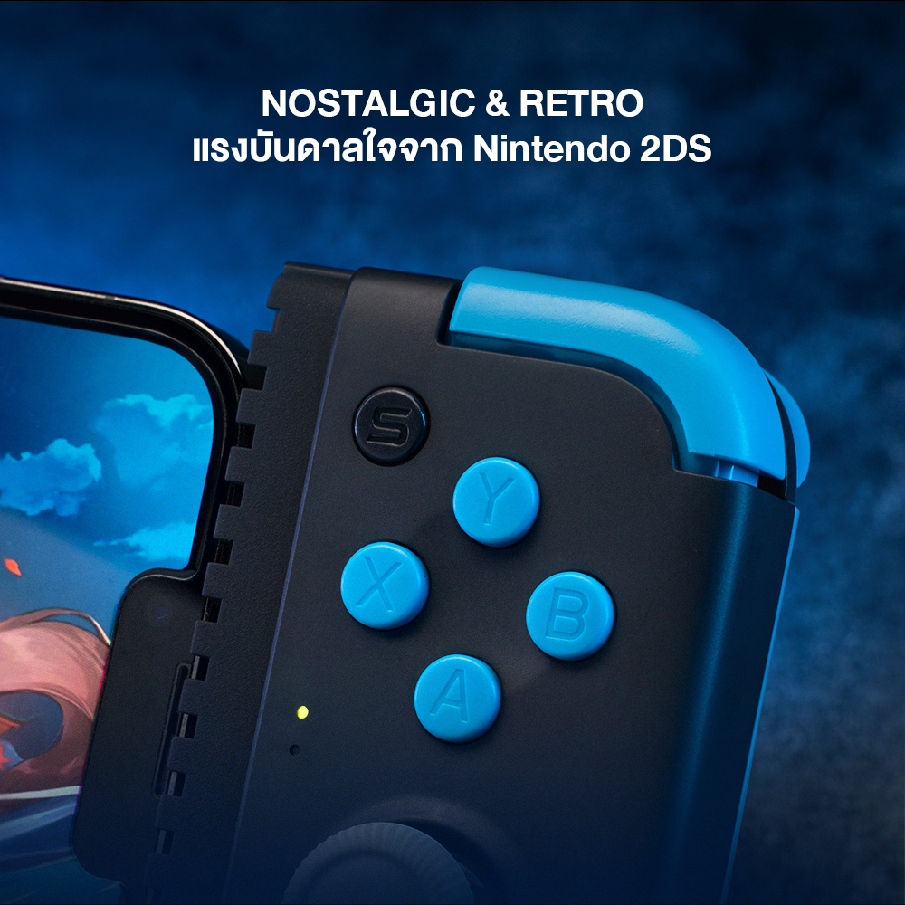 GAMESIR X2s Bluetooth & Type-C Mobile Controller จอยคอนโทรลเลอร์ Hall Effect รองรับ 110 - 168 mm