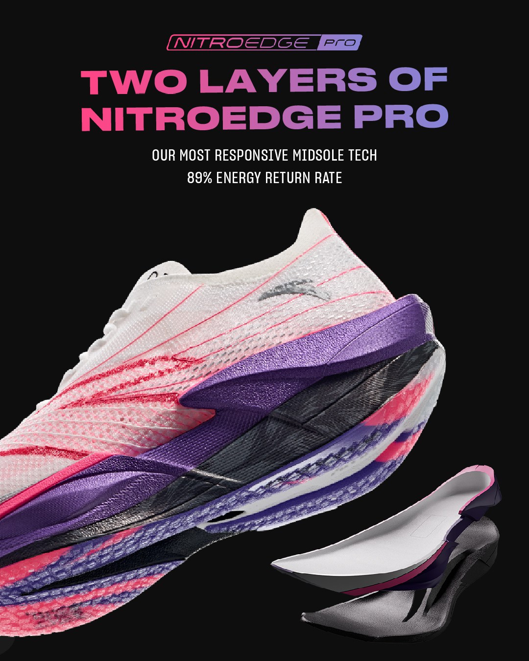 [C202 6 PRO] ANTA Men SuperShoe มาราธอน Running Shoes CarbonFiber ...