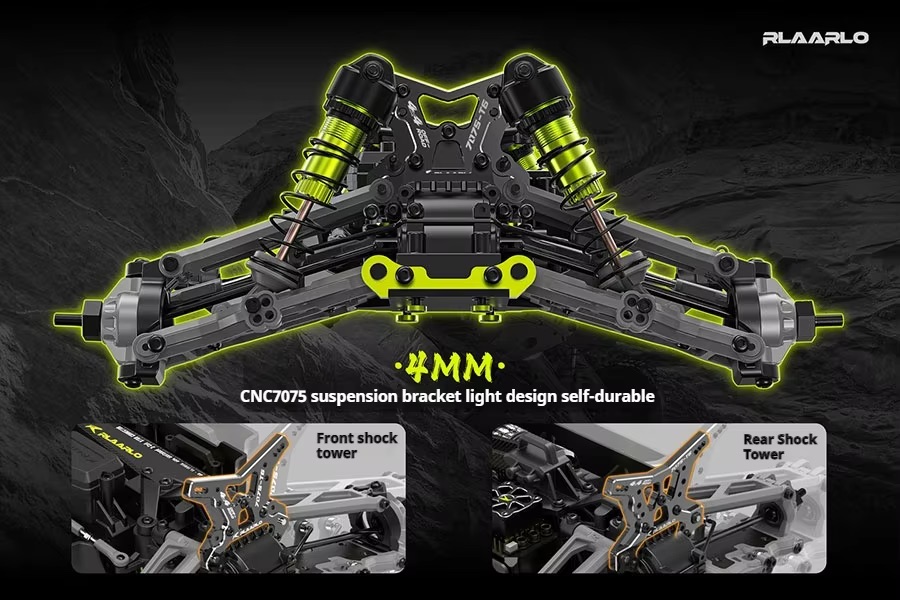 RLAARLO Omni Terminator V2 Brushless Carbon RTR 1/10 New 2026 ของแท้ ...