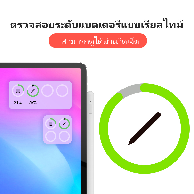 NETPAC S8 ปากกาสไตลัส ปากกาไอแพด capacitive สไตลัสแม่เหล็ก Pen นำไปใช้ ...