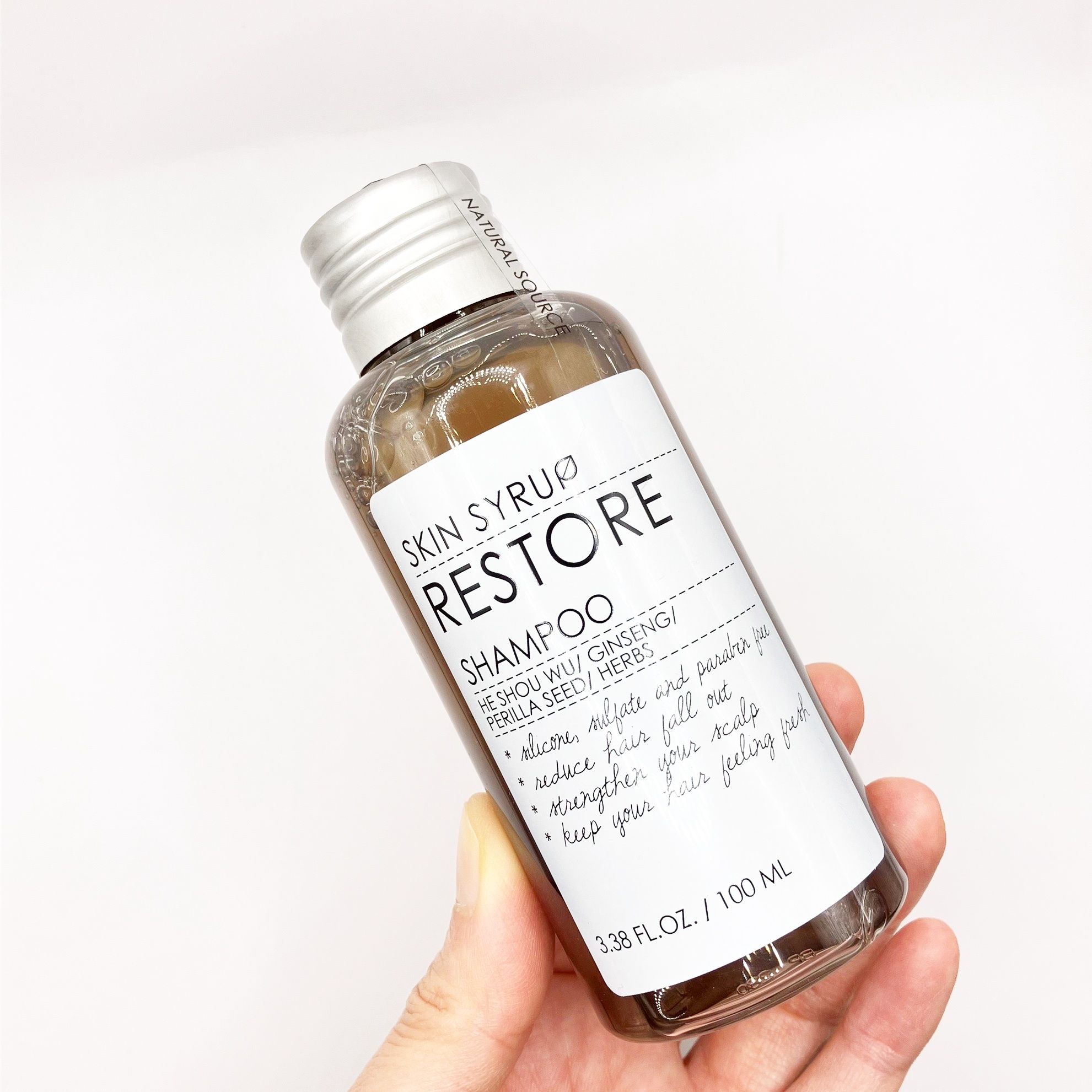 Skin Syrup Restorative Scalp Treatment Shampoo 100ml แชมพูที่มีส่วนผสม ...